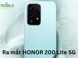Ra mắt HONOR 200 Lite 5G