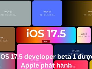 Hướng dẫn cập nhật iOS 17.5 developer beta 2