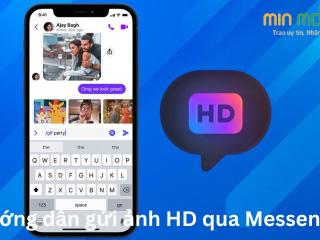 Hướng dẫn gửi ảnh HD qua Messenger