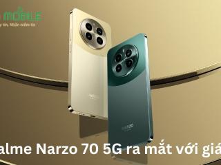 realme Narzo 70 5G ra mắt với giá rẻ