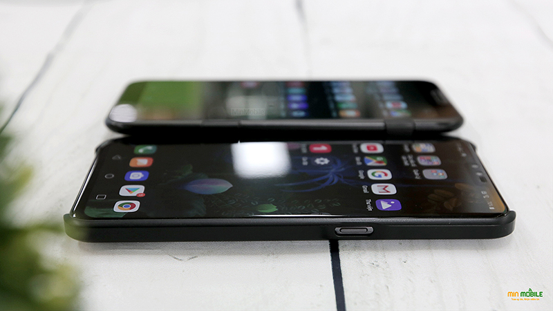 Thiết kế của màn hình phụ LG V50 ThinQ
