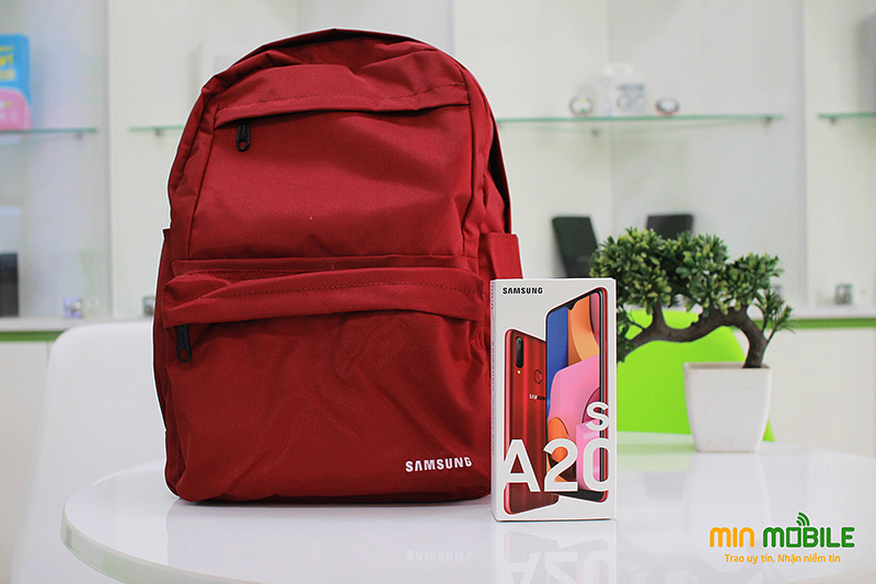 Mua Samsung A20s nhận ngay balo Samsung sành điệu và quà tặng trị giá 270K