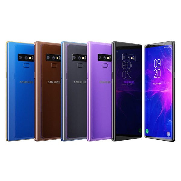 Các màu của Samsung Galaxy Note 9