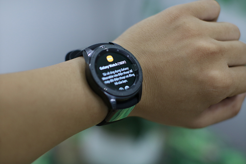 Dung lượng pin khủng của Galaxy Watch tại Hải Phòng