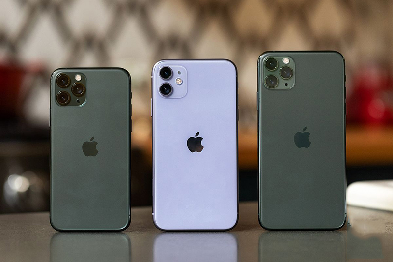 Bộ 3 iPhone 11 mới ra mắt 