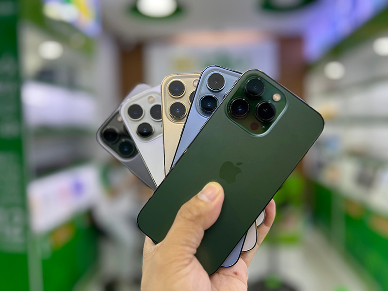 iPhone 13 Pro cũ có những màu nào?