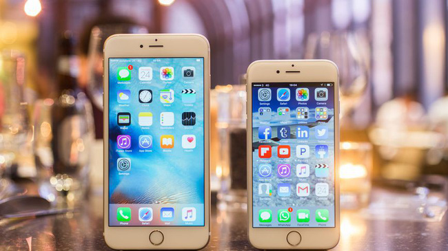Màn hình 5,5 inch của iPhone 6s Plus