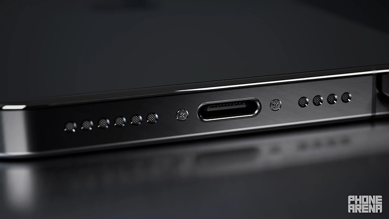 iPhone 15 Series sử dụng USB - C (nguồn Phone Arena)