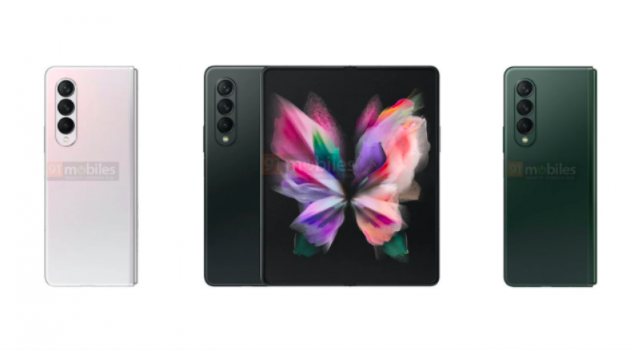 Các tùy chọn màu sắc của Galaxy Z Fold 3 
