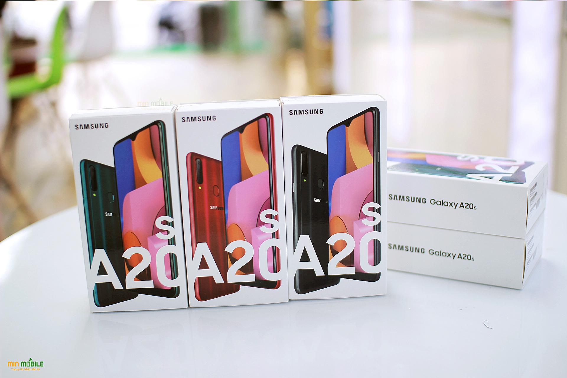 Mua ngay Galaxy A20s chính hãng giá rẻ tại MinMobile