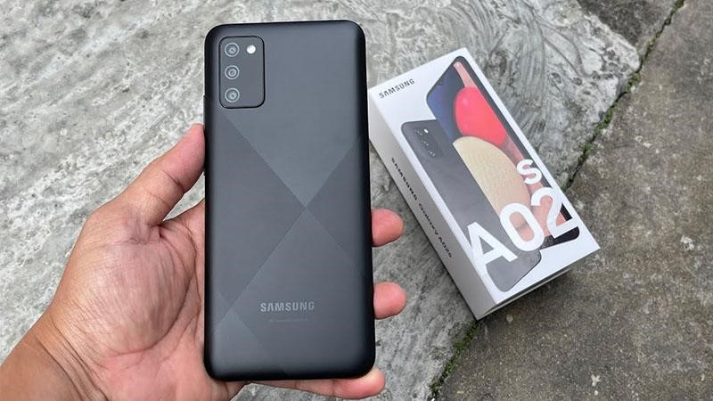 Điện thoại Galaxy A02s giá rẻ 