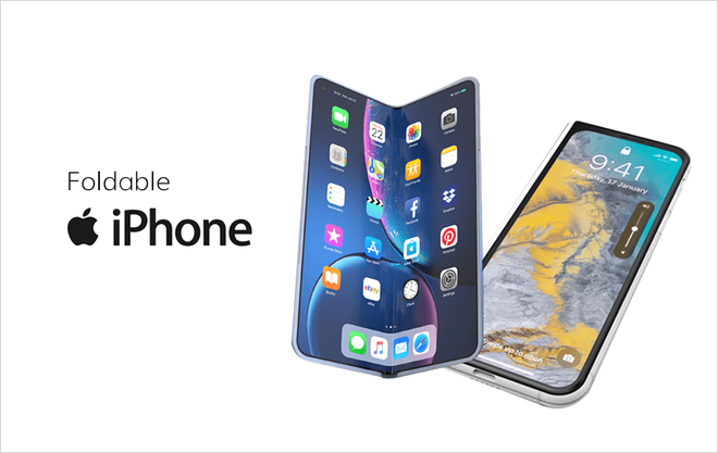 iPhone màn hình gập sắp ra mắt trong năm tới