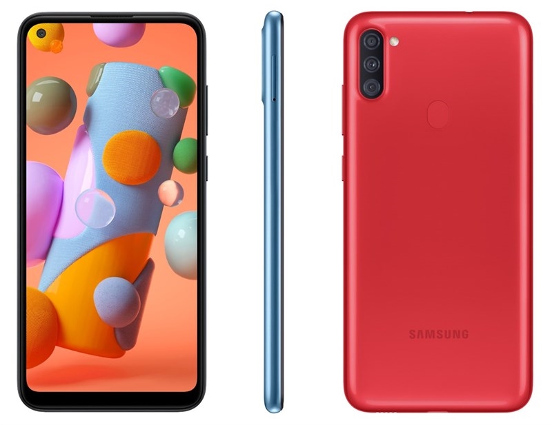 Thiết kế của Galaxy A11 chính hãng 