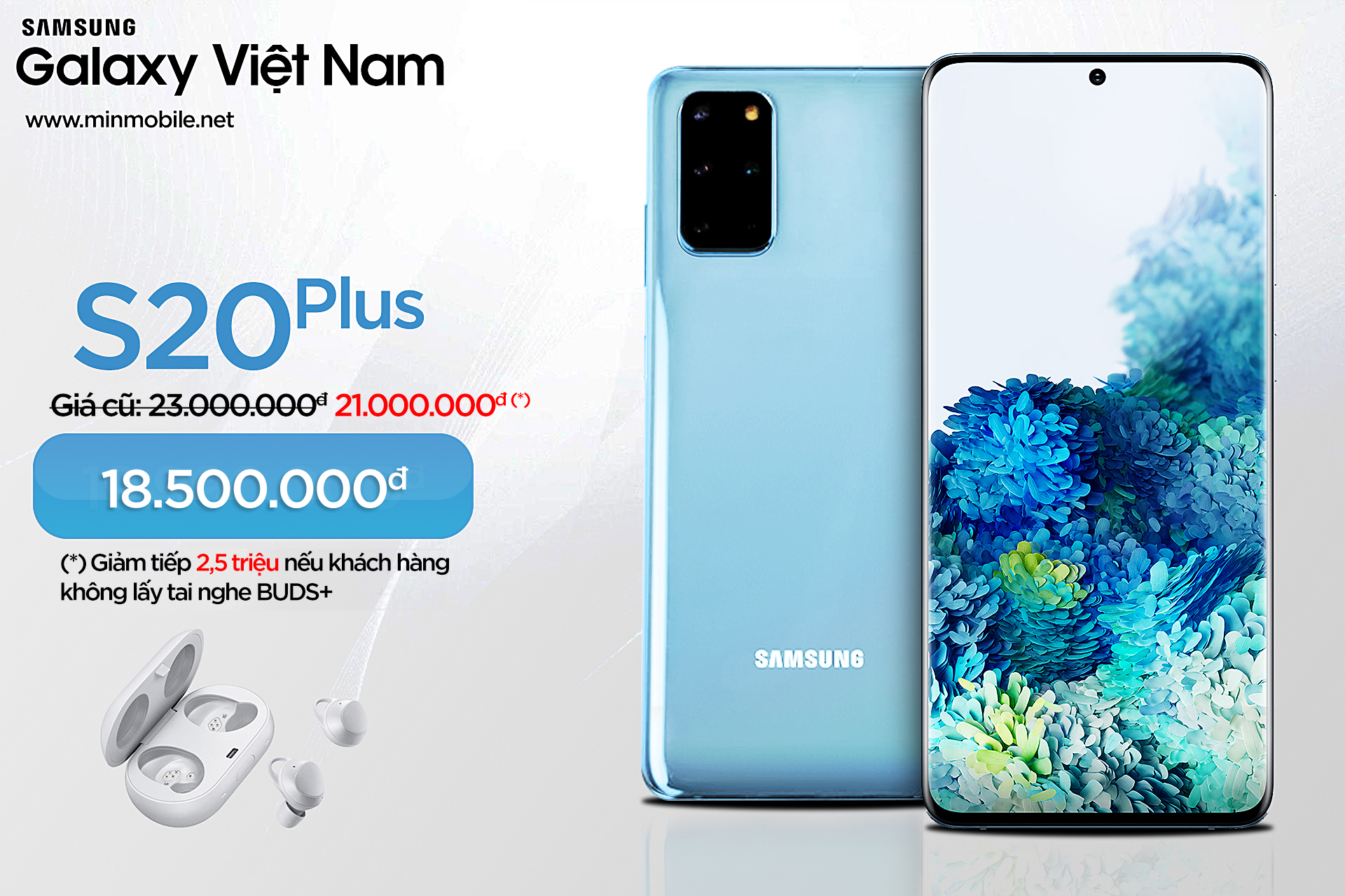 Khuyến mãi Samsung Galaxy S20 Plus chính hãng Việt Nam