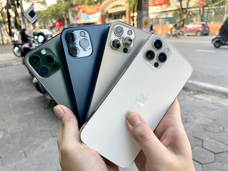 iPhone 12 Pro Max có 4 tùy chọn màu sang chảnh