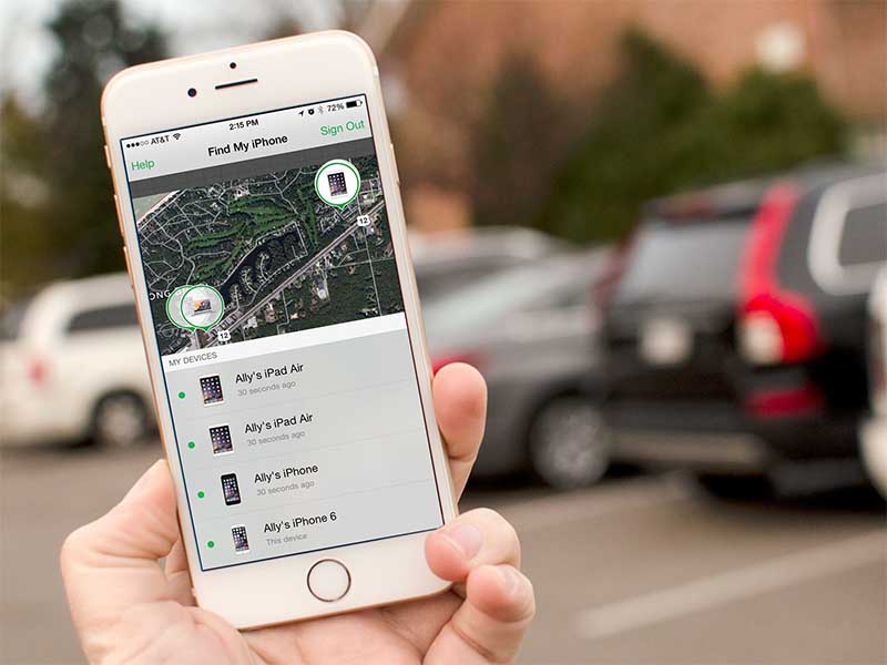 Tìm iPhone bị mất