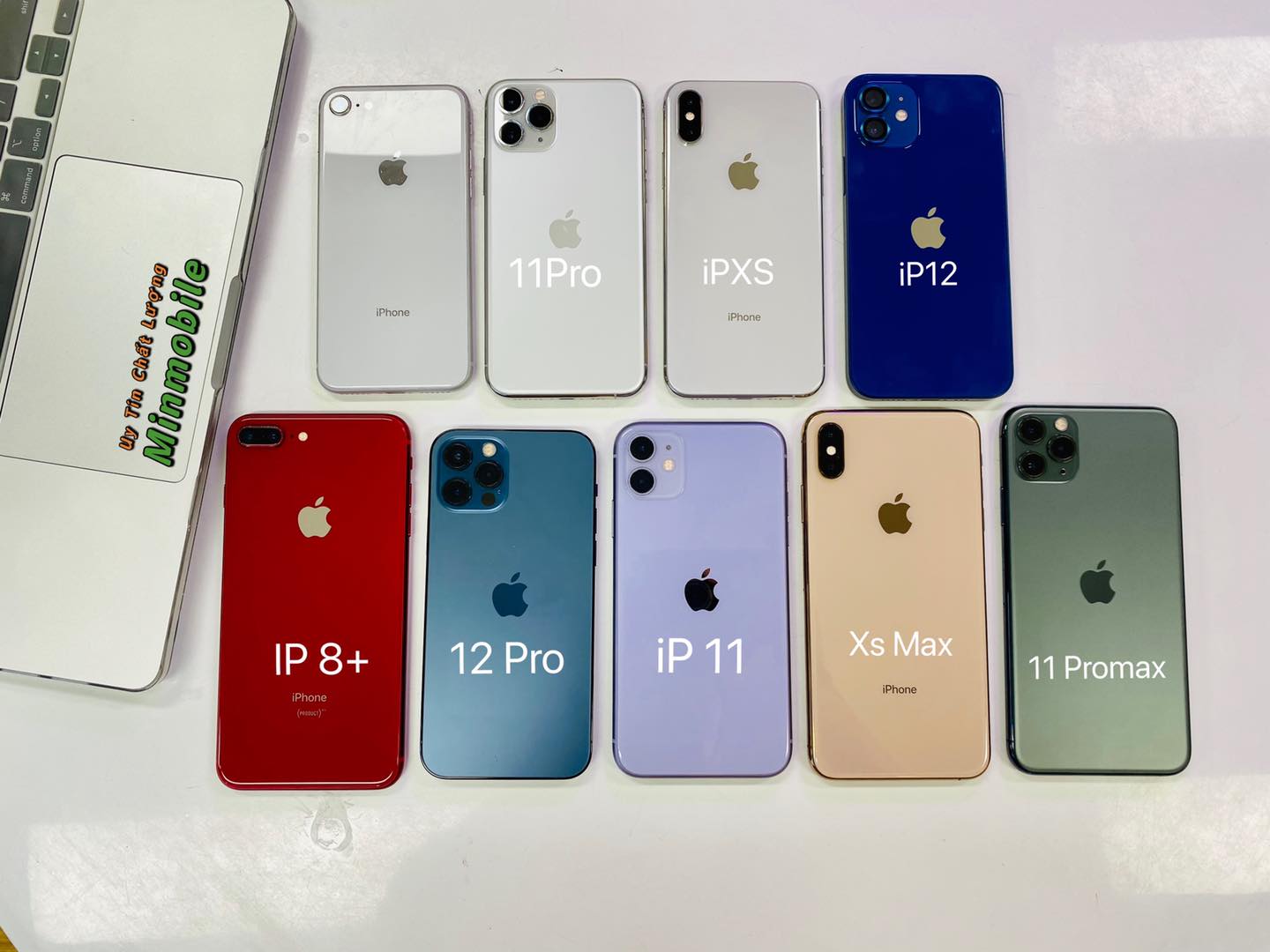 Điểm danh những mẫu điện thoại iPhone cũ tại MinMobile