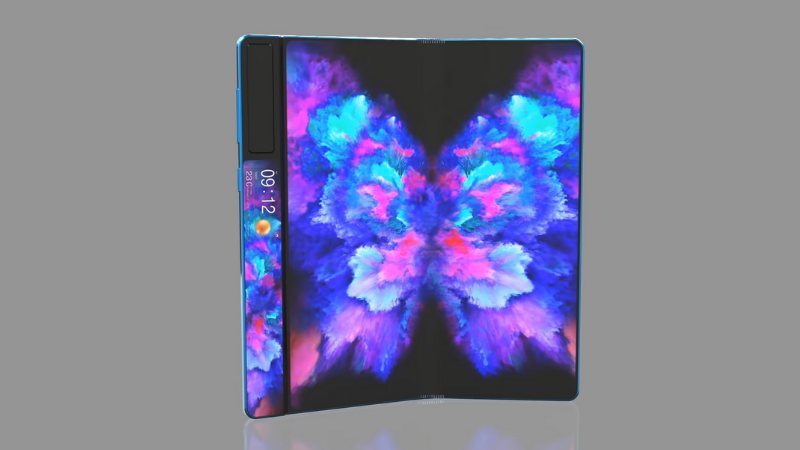 Màn hình chính của Galaxy Fold 2 có kích thước 8 inch 