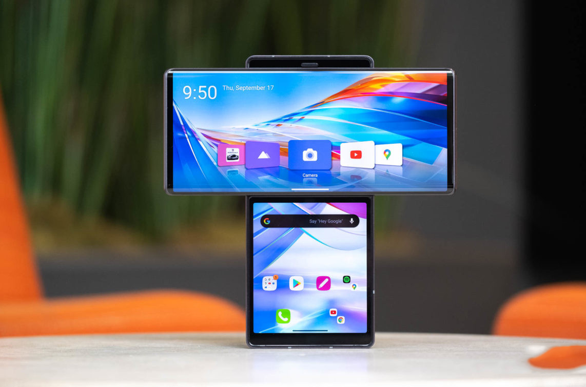 LG Wing với thiết kế xoay hoàn toàn khác biệt 