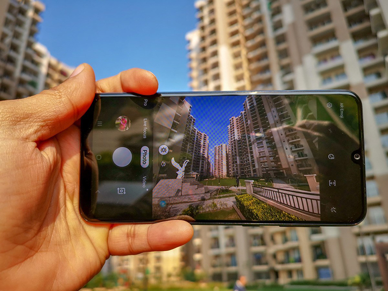 Camera góc rộng của Samsung Galaxy A30