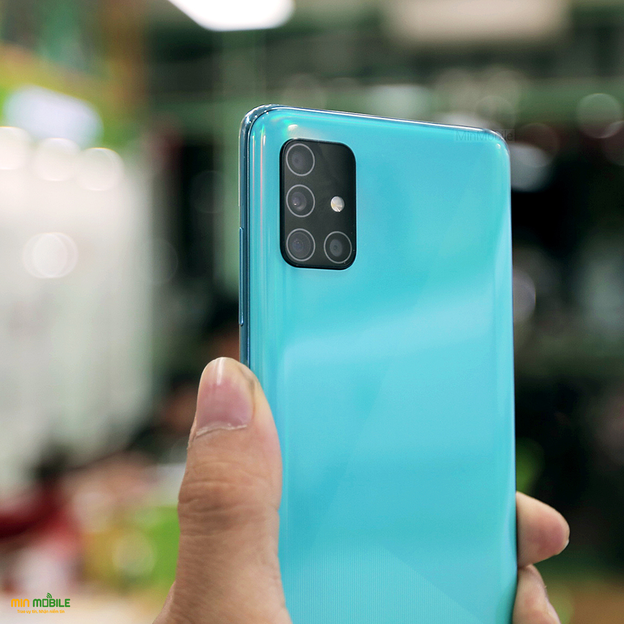 Cụm camera chữ L độc đáo của dòng smartphone cận cao cấp Galaxy A51
