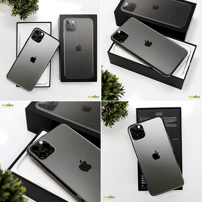 iPhone 11 Pro Max Đen (Space Gray) xách tay Hàn Quốc