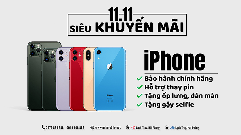 Ngây ngất với điện thoại iPhone giảm giá hàng loạt