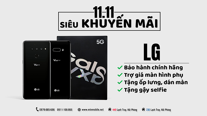 Điện thoại LG – Siêu phẩm Sale không tưởng