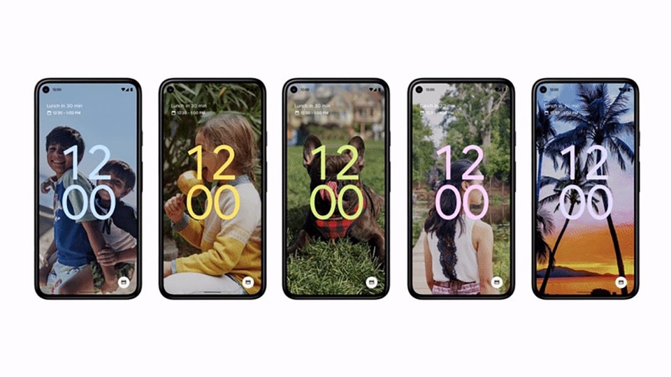 Android 12 với giao diện hoàn toàn mới