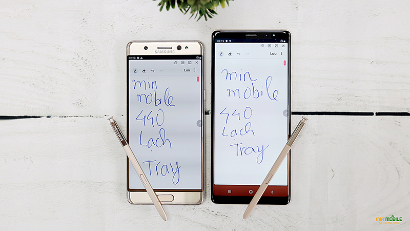 So sánh Note 8 và Note FE: Phần mềm và bút S-Pen không có nhiều thay đổi