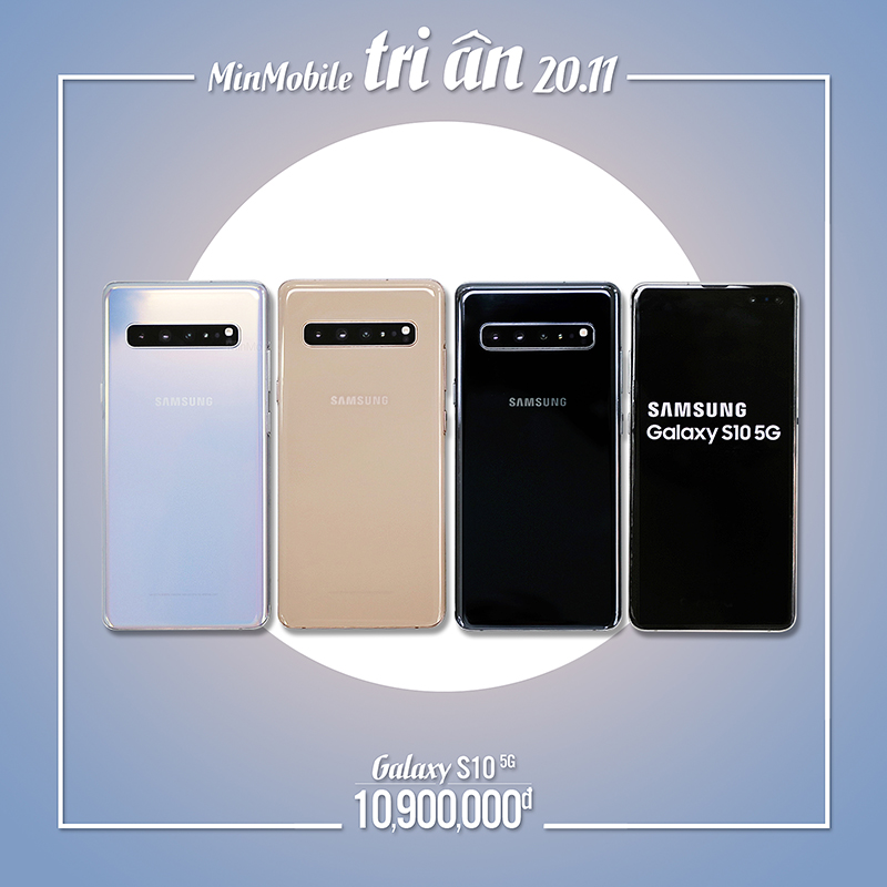 Đồng giá Samsung Galaxy S10 5G và S10 Plus
