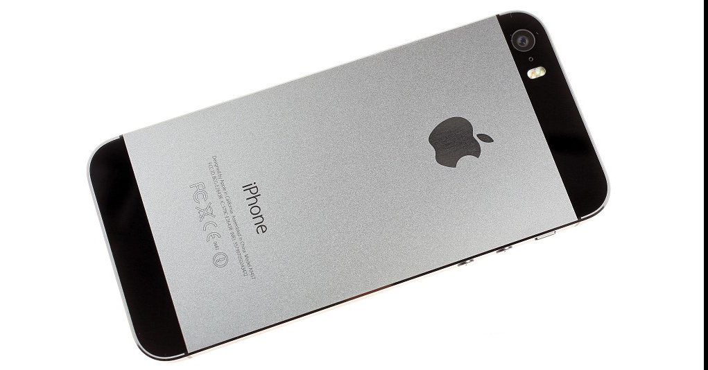 Thiết kế mặt lưng của iPhone 5s