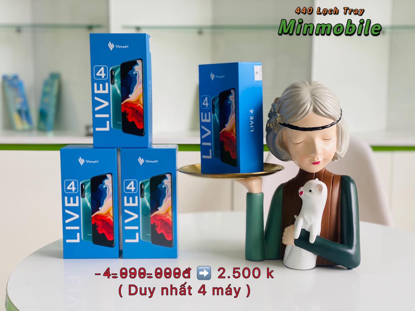 Vsmart Live 4 giá chỉ 2.500.000 đồng