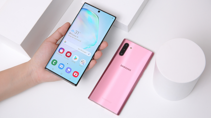 Thiết kế của Galaxy Note 10 nhỏ