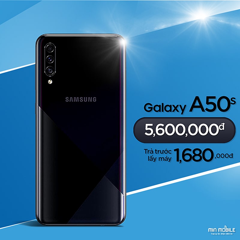 Samsung Galaxy A50s trả góp 0%