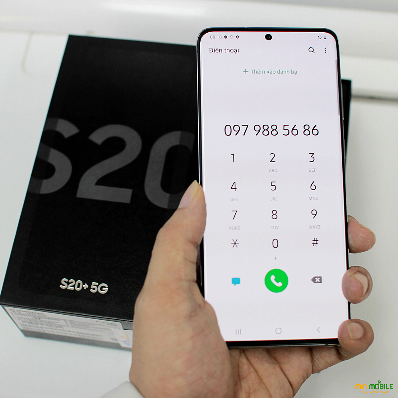 Giao diện đơn giản, dễ sử dụng của Galaxy S20 Plus 5G 