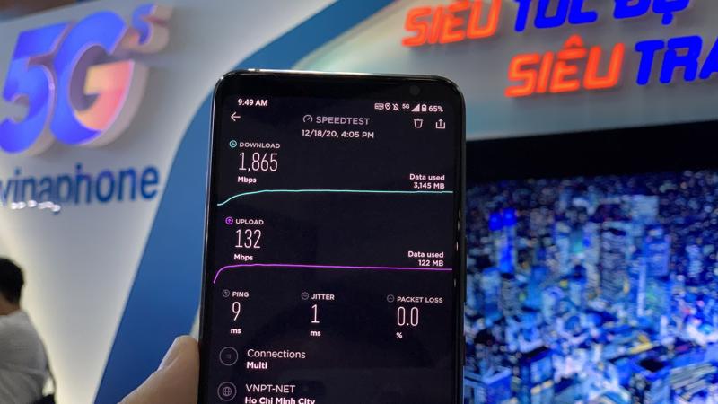 Tốc độ mạng 5G cao hơn đáng kể so với 4G