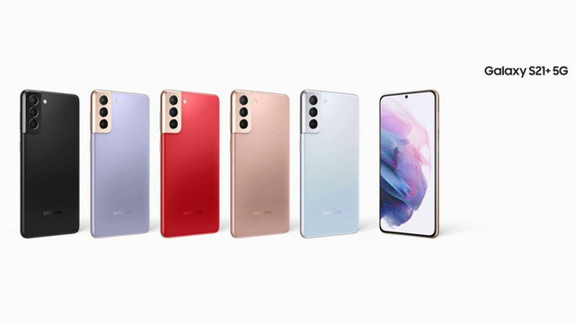 Các tùy chọn màu sắc của Galaxy S21 Plus chính hãng Việt Nam