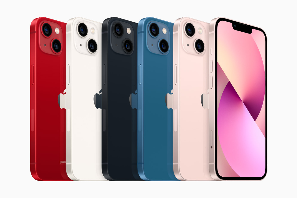 Bảng màu của iPhone 13