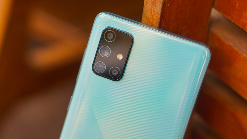 Camera chính của Galaxy A71 có độ phân giải 64MP
