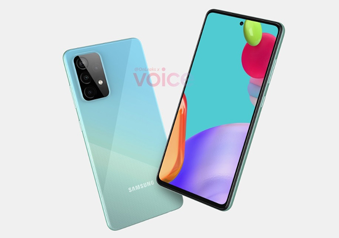 Thiết kế được cho là của Galaxy A52