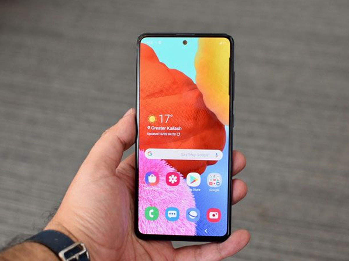 Màn hình của Galaxy A52 sẽ tương tự Galaxy A51