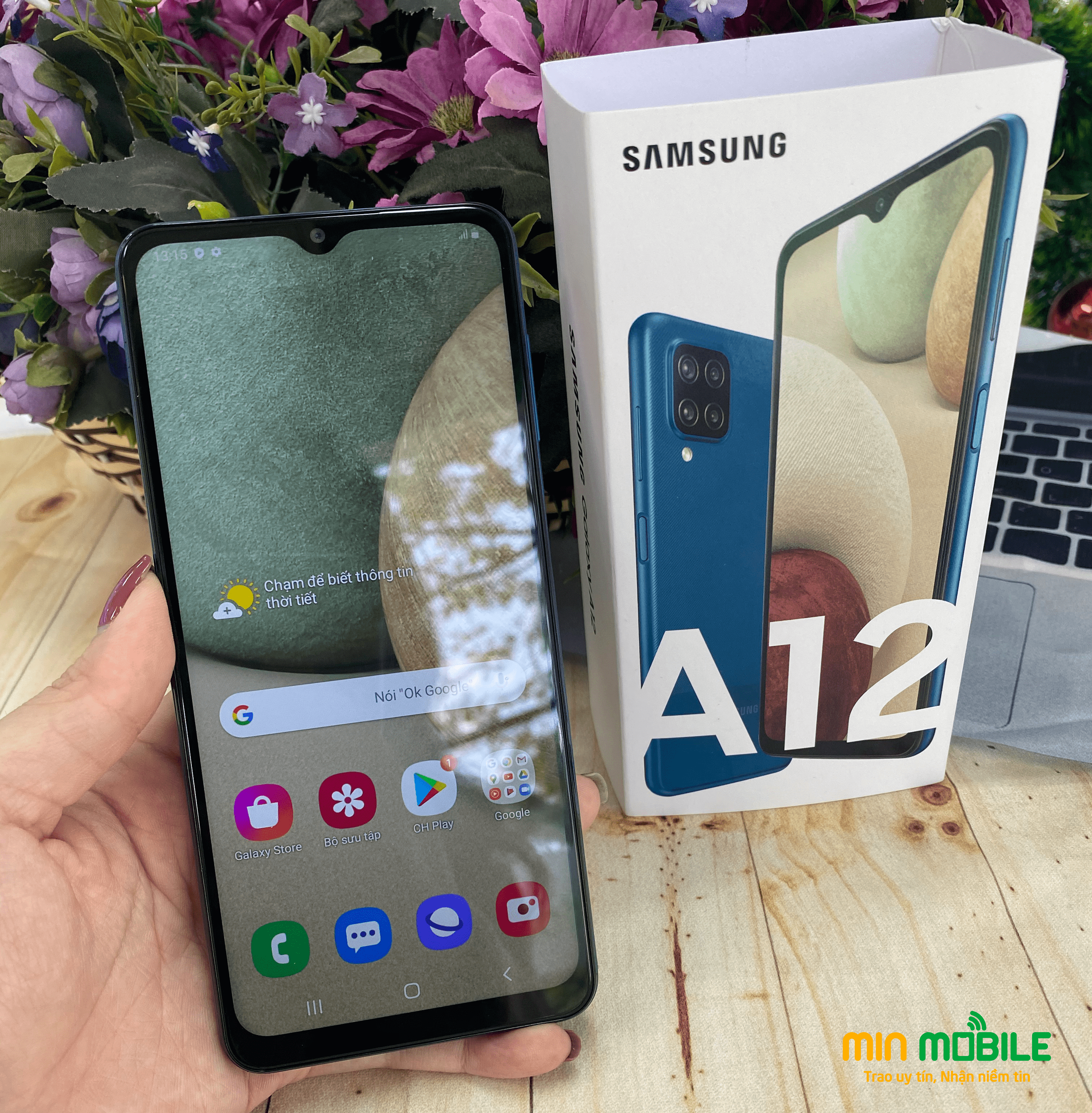 Galaxy A12 - Mẫu điện thoại giá rẻ bán chạy nhất tại MinMobile