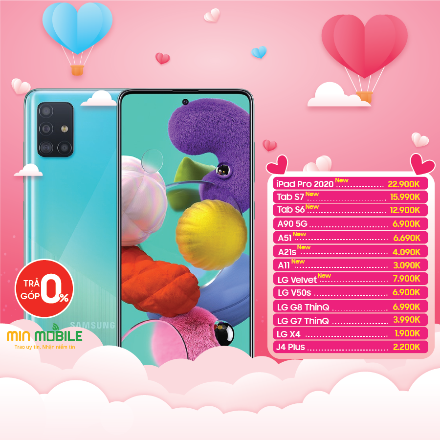 Mua ngay Samsung chính hãng Việt Nam tại MinMobile