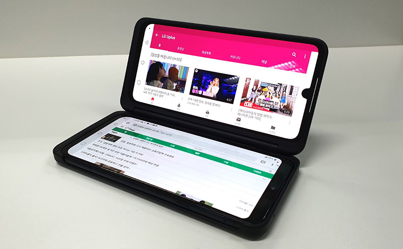 thiết kế của lg v50s thinq 5g