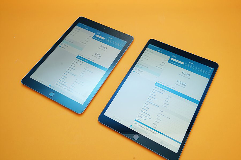 So sánh về khả năng hiệu suất của iPad Air 3G và iPad 6