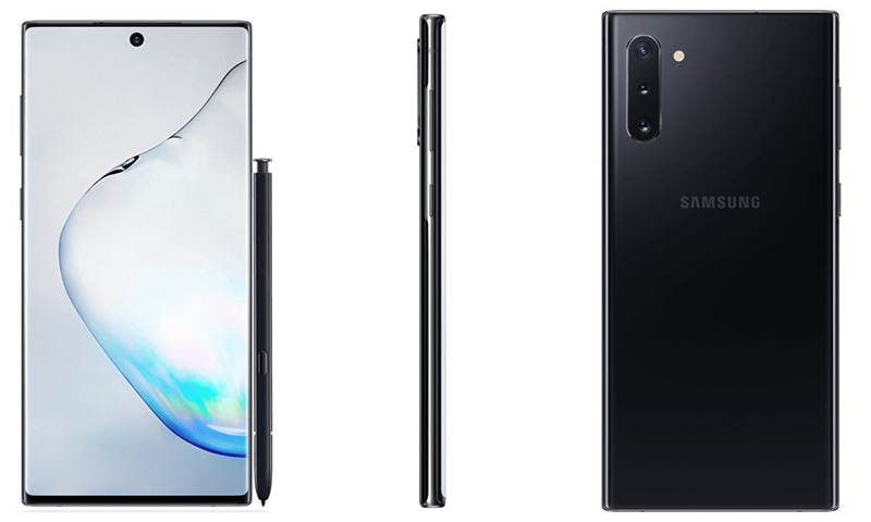 samsung galaxy note 10 màu đen