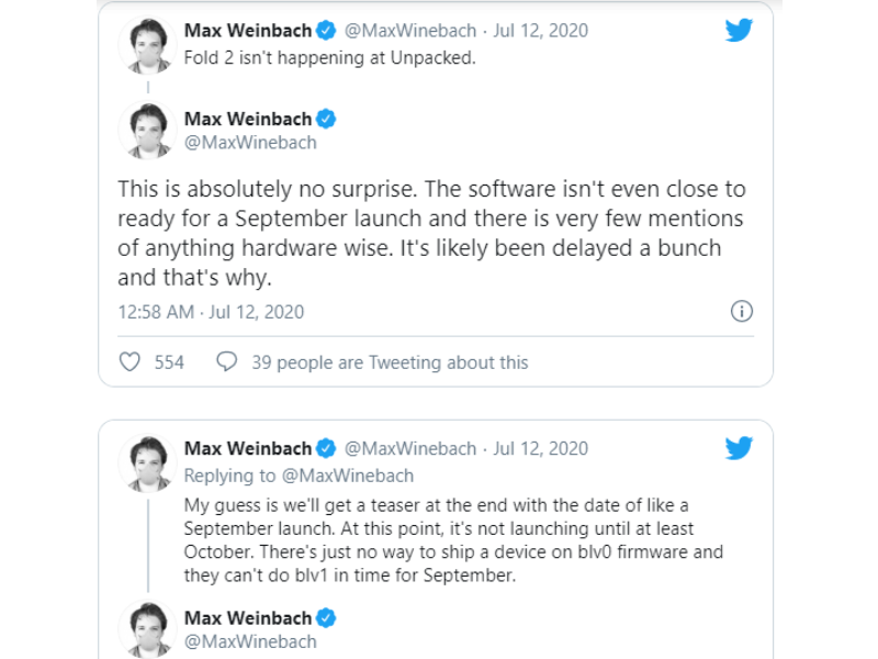 Dự đoan của Max Weinbach