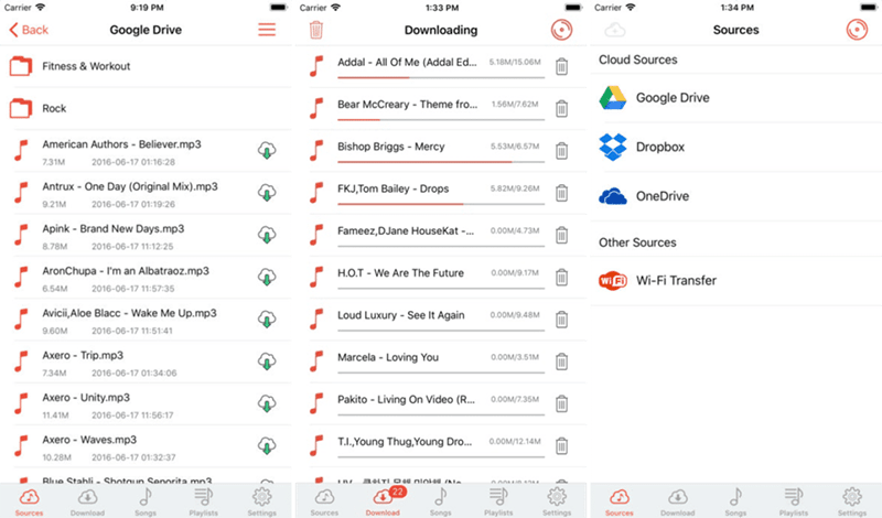 cloud-music-player