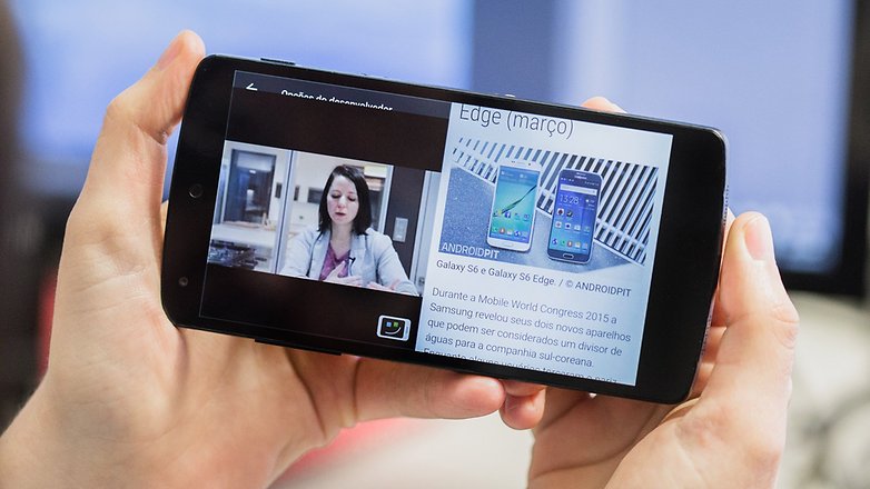 Tính năng chia đôi màn hình đã có từ lâu trên HĐH Android